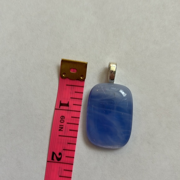 Blue stone pendant for necklace - Picture 5 of 8